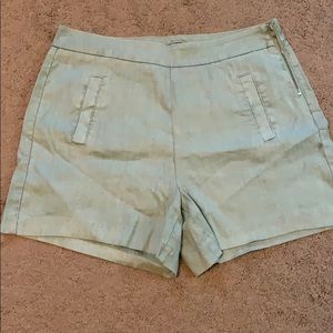 Sea foam green shorts
